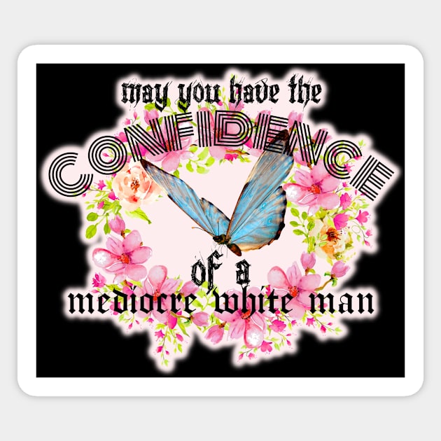 CONFIDENCE Sticker by Bite Back Sticker Co.